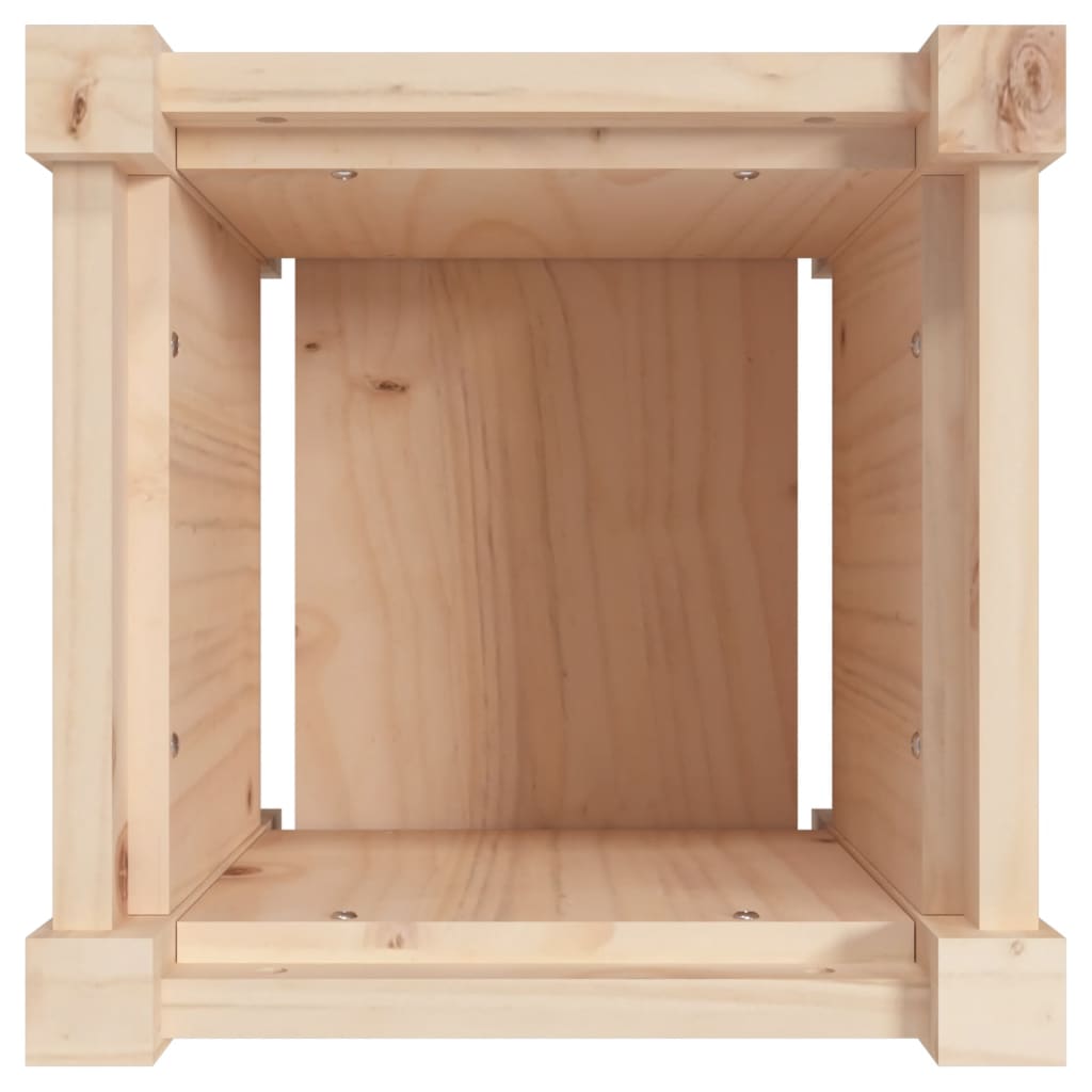 vidaXL Garden Planters 2 pcs Solid Wood Pine