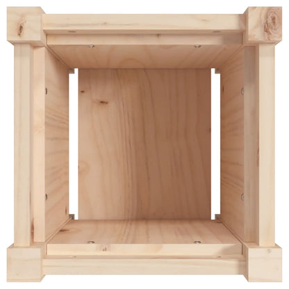 vidaXL Garden Planters 2 pcs Solid Wood Pine