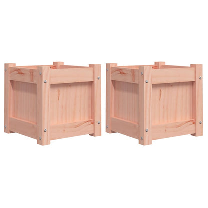 vidaXL Garden Planters 2 pcs Solid Wood Douglas