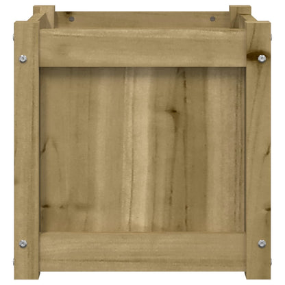 vidaXL Garden Planter 40x40x40 cm Impregnated Wood Pine
