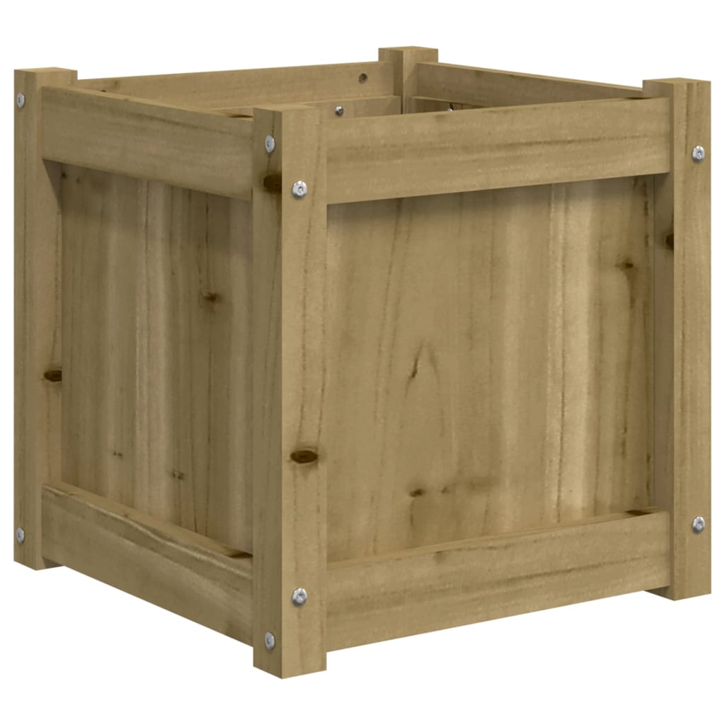 vidaXL Garden Planters 2 pcs Impregnated Wood Pine