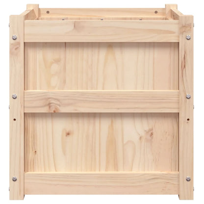 vidaXL Garden Planter 50x50x50 cm Solid Wood Pine