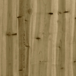 vidaXL Garden Planter 50x50x50 cm Impregnated Wood Pine