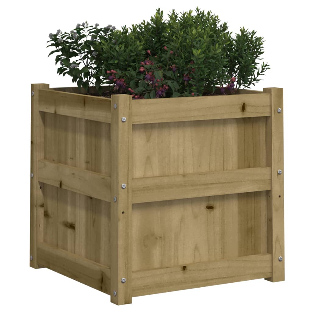 vidaXL Garden Planters 2 pcs Impregnated Wood Pine