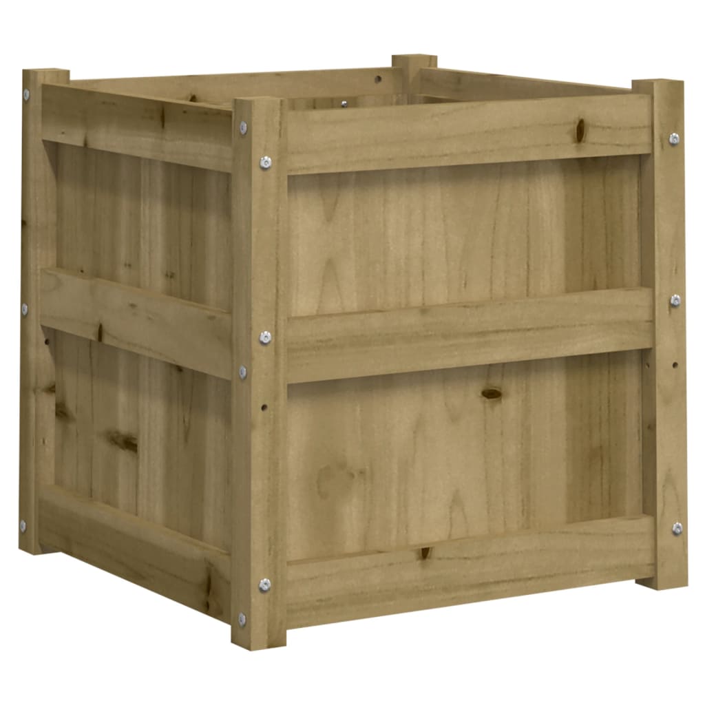 vidaXL Garden Planters 2 pcs Impregnated Wood Pine