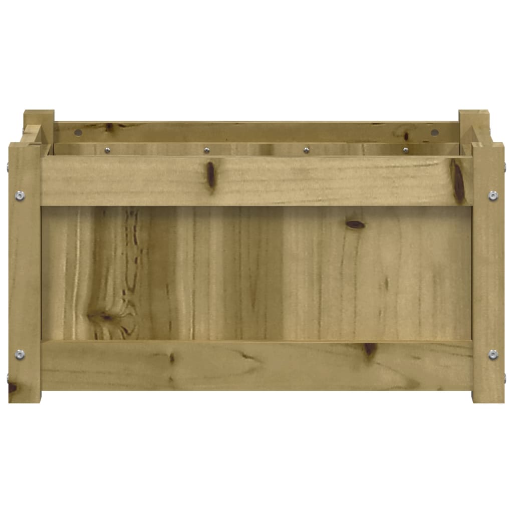 vidaXL Garden Planter 60x31x31 cm Impregnated Wood Pine
