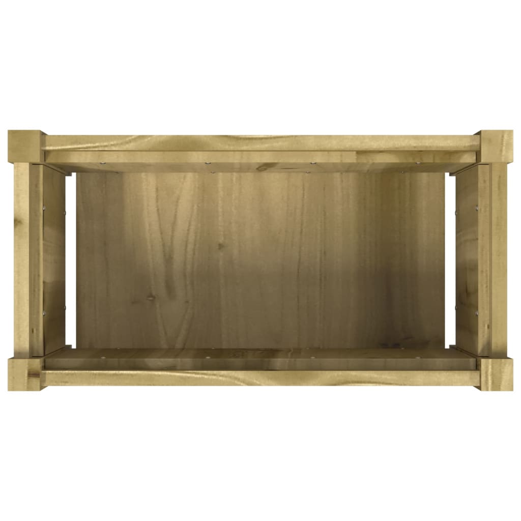 vidaXL Garden Planter 60x31x31 cm Impregnated Wood Pine