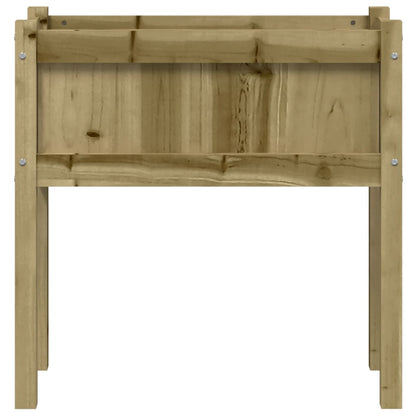 vidaXL Garden Planters 2 pcs with Legs Impregnated Wood Pine