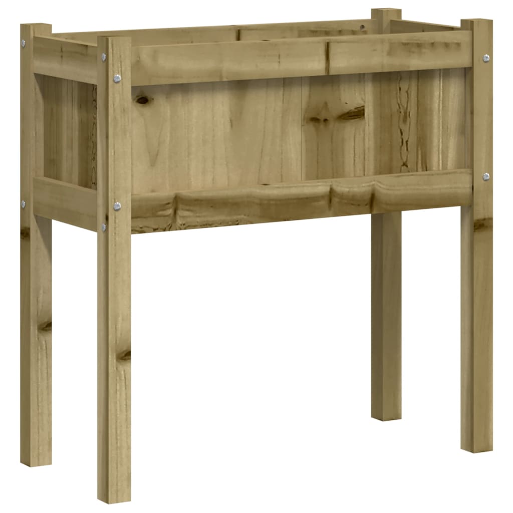 vidaXL Garden Planters 2 pcs with Legs Impregnated Wood Pine