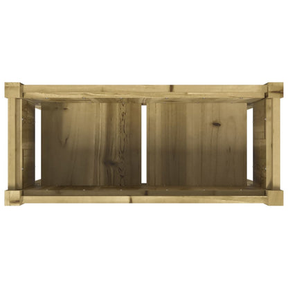 vidaXL Garden Planters 2 pcs with Legs Impregnated Wood Pine