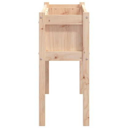 vidaXL Garden Planter with Legs 110x31x70 cm Solid Wood Pine
