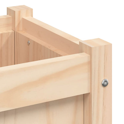 vidaXL Garden Planter with Legs 110x31x70 cm Solid Wood Pine