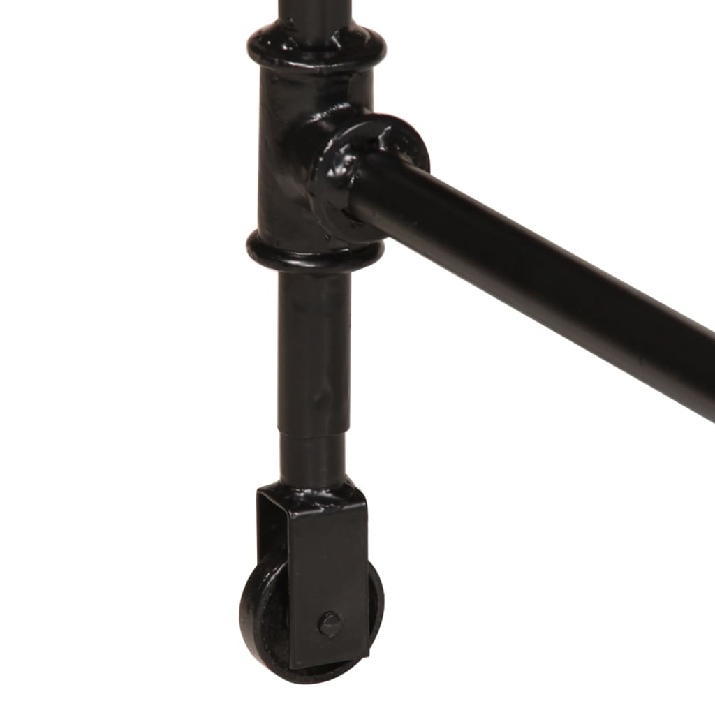 vidaXL Dining Table 220x90x77 cm Solid Wood Reclaimed