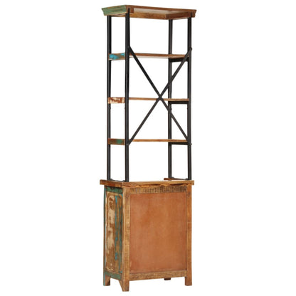vidaXL Highboard 55x30x180 cm Solid Wood Reclaimed