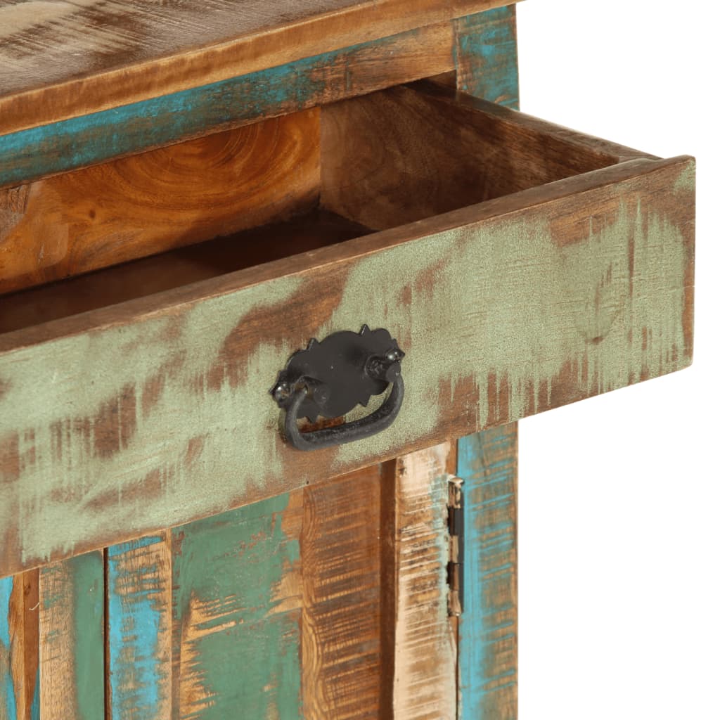 vidaXL Highboard 55x30x180 cm Solid Wood Reclaimed