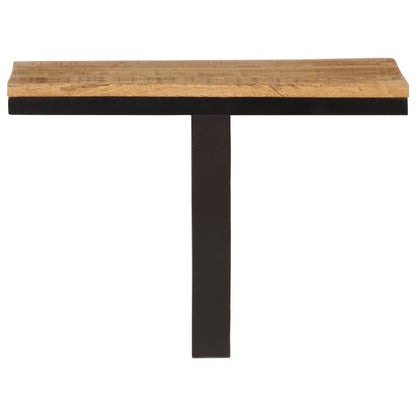 vidaXL Wall Shelf 40x30x32 cm Solid Wood Mango and Iron