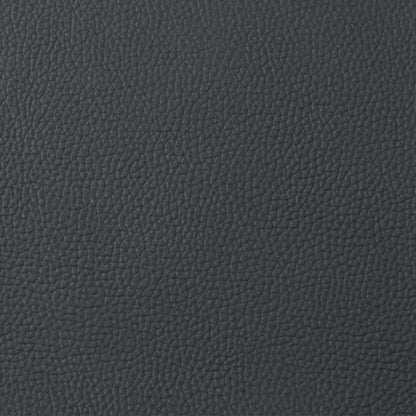 vidaXL Tub Chair Black Real Leather