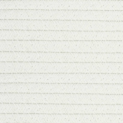 vidaXL Storage Basket Grey and White Ø49x65 cm Cotton
