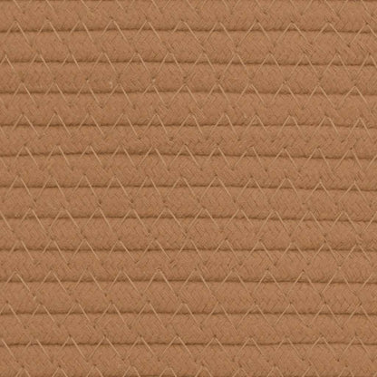 vidaXL Storage Basket Brown Ø40x35 cm Cotton