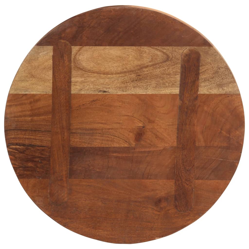 vidaXL Table Top Ø 50x3.8 cm Round Solid Wood Reclaimed