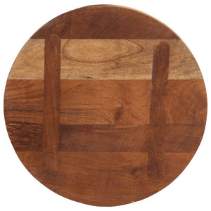 vidaXL Table Top Ø 60x2.5 cm Round Solid Wood Reclaimed