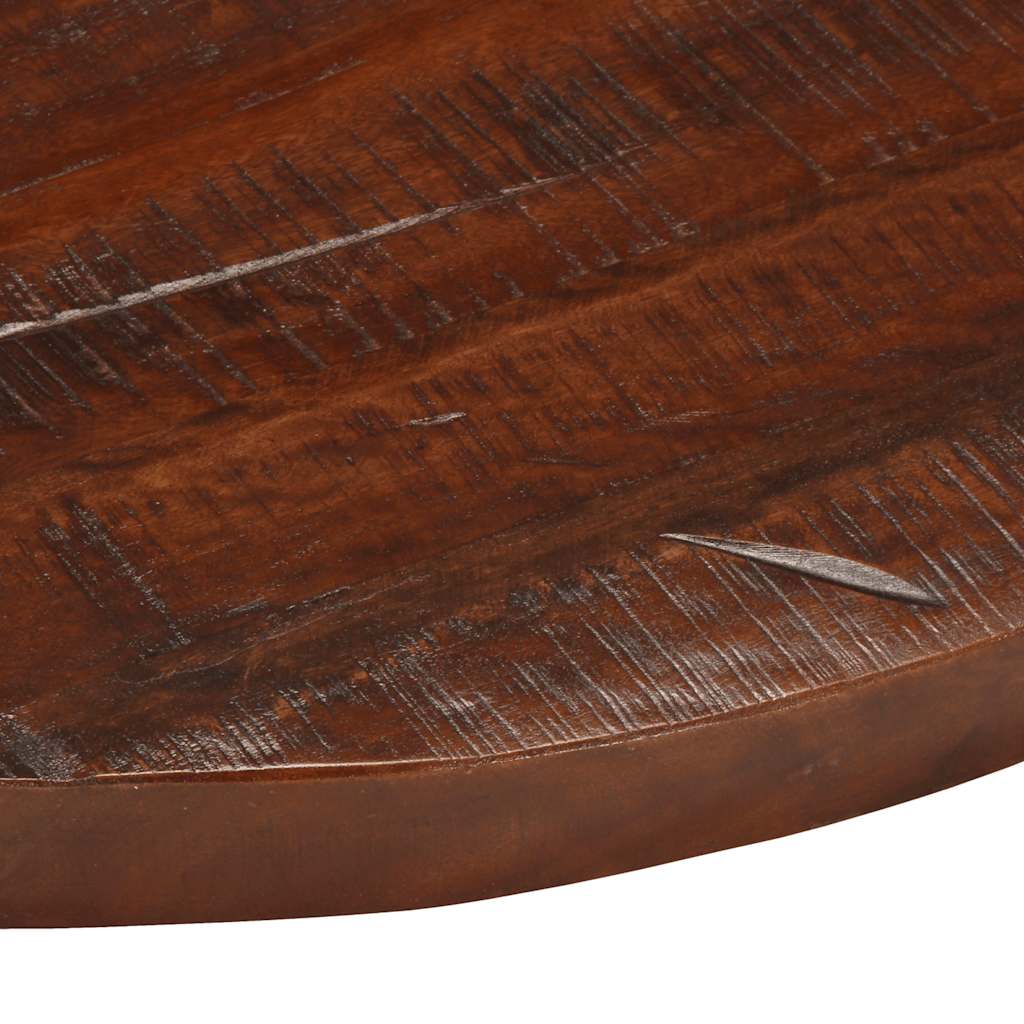 vidaXL Table Top Ø 70x3.8 cm Round Solid Wood Reclaimed
