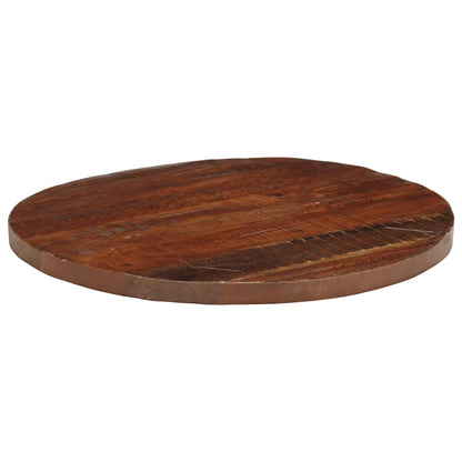 vidaXL Table Top Ø 90x3.8 cm Round Solid Wood Reclaimed