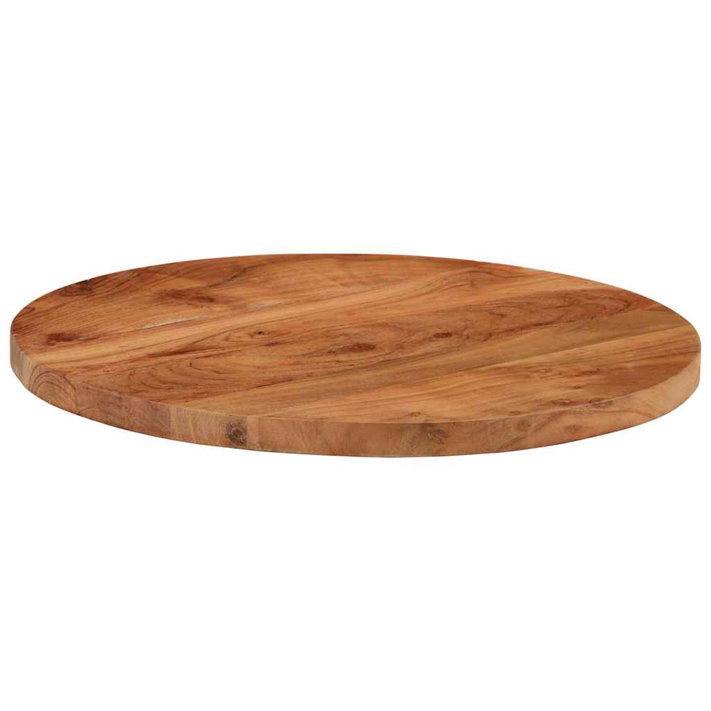 vidaXL Table Top Ø40x3.8 cm Round Solid Wood Acacia