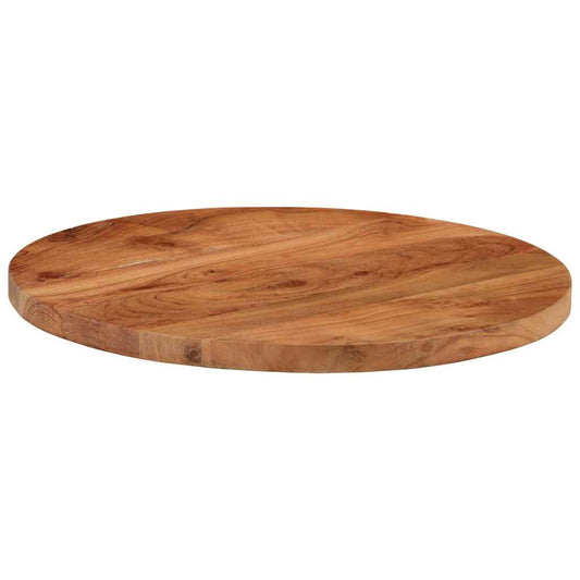 vidaXL Table Top Ø40x3.8 cm Round Solid Wood Acacia