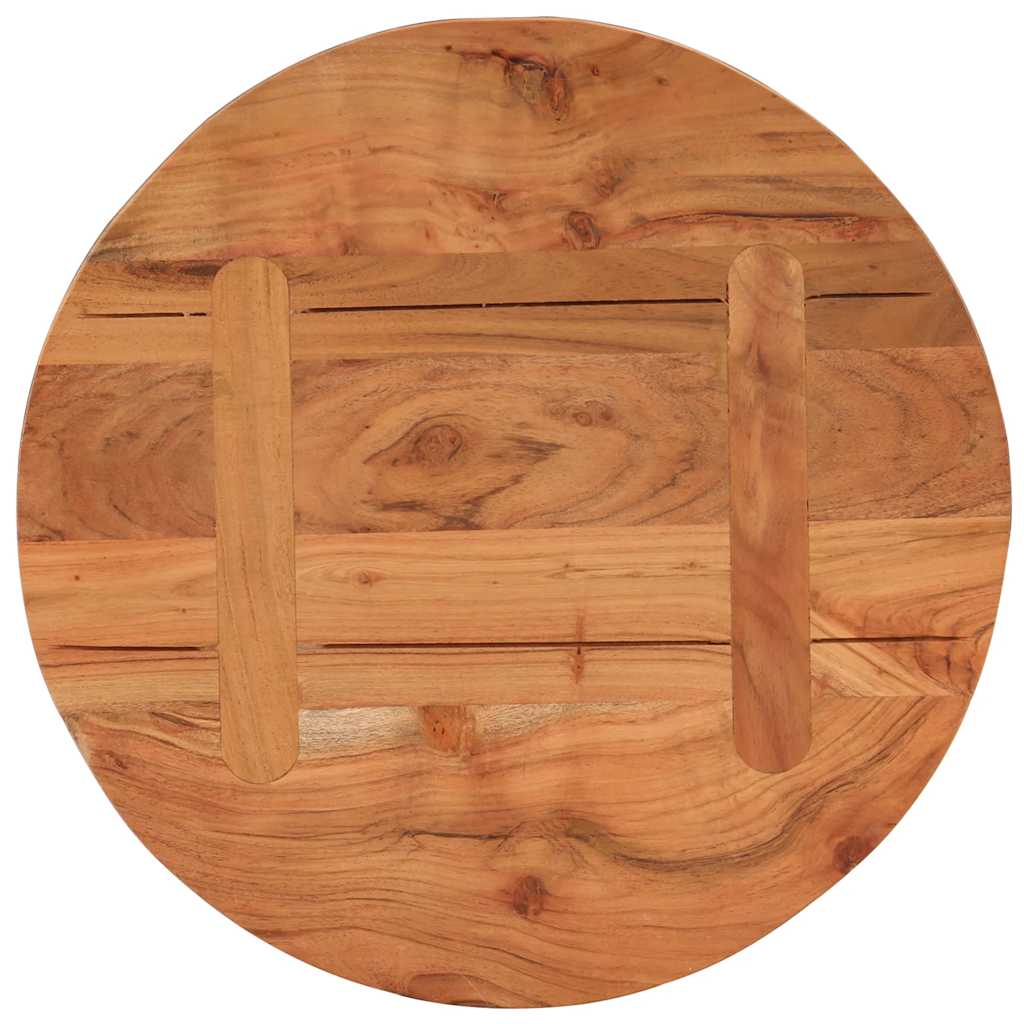 vidaXL Table Top Ø40x3.8 cm Round Solid Wood Acacia