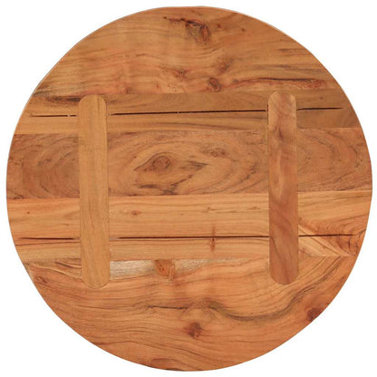 vidaXL Table Top Ø40x3.8 cm Round Solid Wood Acacia