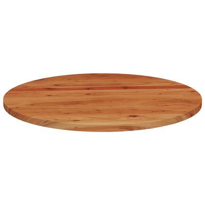 vidaXL Table Top Ø70x3.8 cm Round Solid Wood Acacia