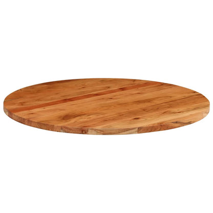 vidaXL Table Top Ø80x2.5 cm Round Solid Wood Acacia