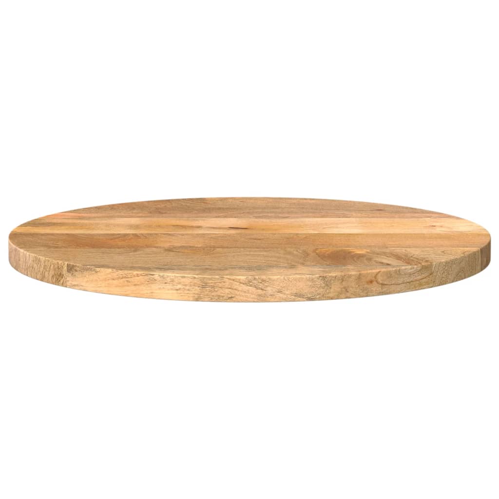 vidaXL Table Top Ø 60x3.8 cm Round Solid Wood Mango