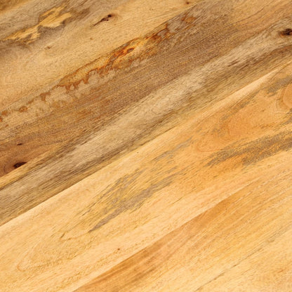 vidaXL Table Top Ø 60x3.8 cm Round Solid Wood Mango