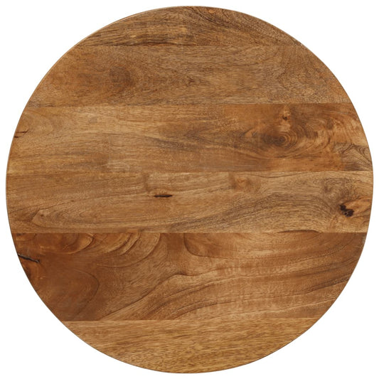 vidaXL Table Top Ø 50x3.8 cm Round Solid Wood Mango