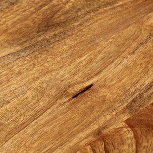 vidaXL Table Top Ø 70x3.8 cm Round Solid Wood Mango