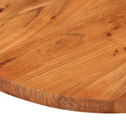 vidaXL Table Top 120x60x3.8 cm Oval Solid Wood Acacia