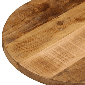 vidaXL Table Top 140x50x2.5 cm Oval Solid Wood Rough Mango