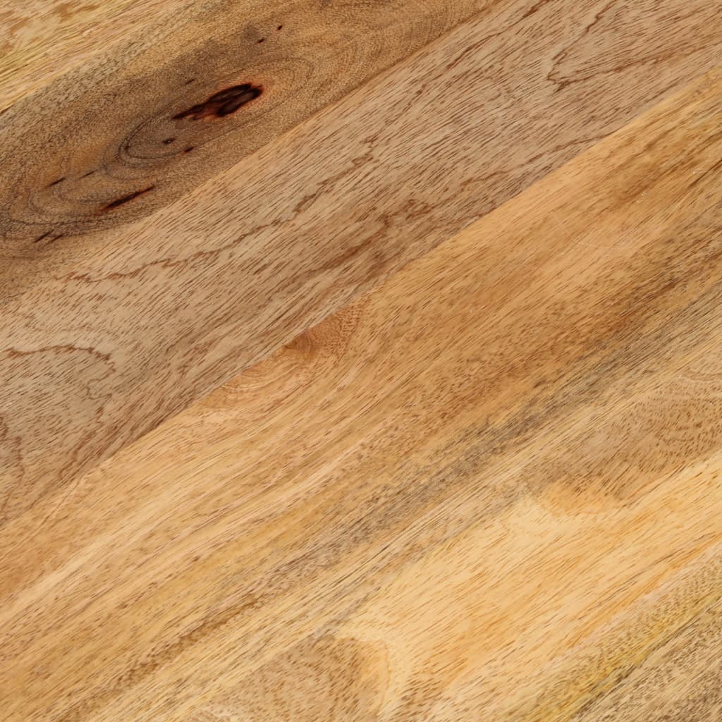 vidaXL Table Top 120x60x2.5 cm Oval Solid Wood Mango