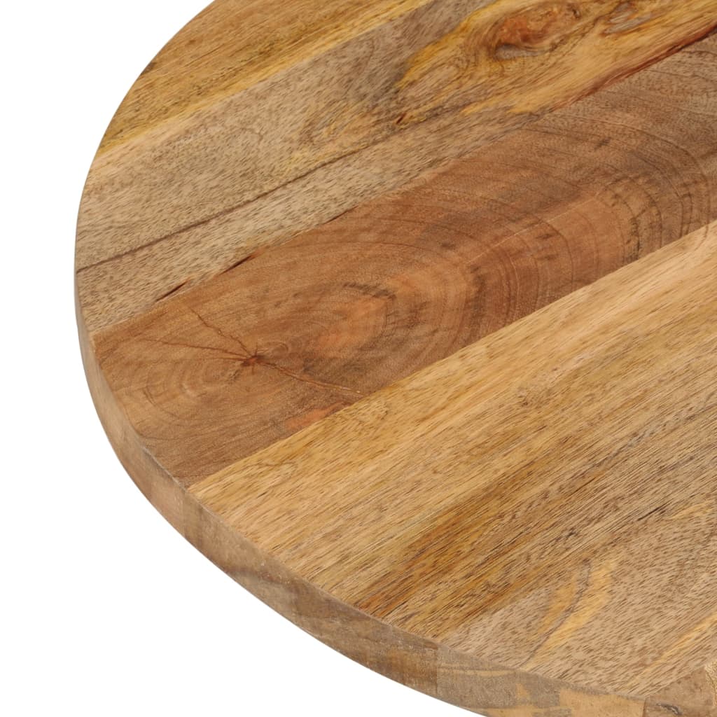 vidaXL Table Top 80x40x3.8 cm Oval Solid Wood Mango