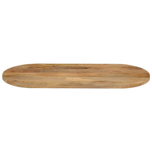 vidaXL Table Top 110x40x3.8 cm Oval Solid Wood Mango