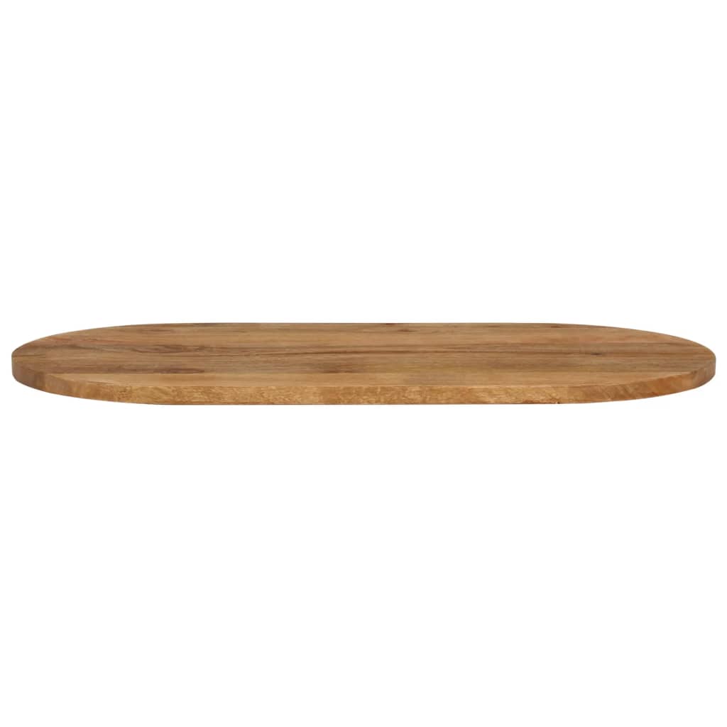 vidaXL Table Top 100x40x2.5 cm Oval Solid Wood Mango
