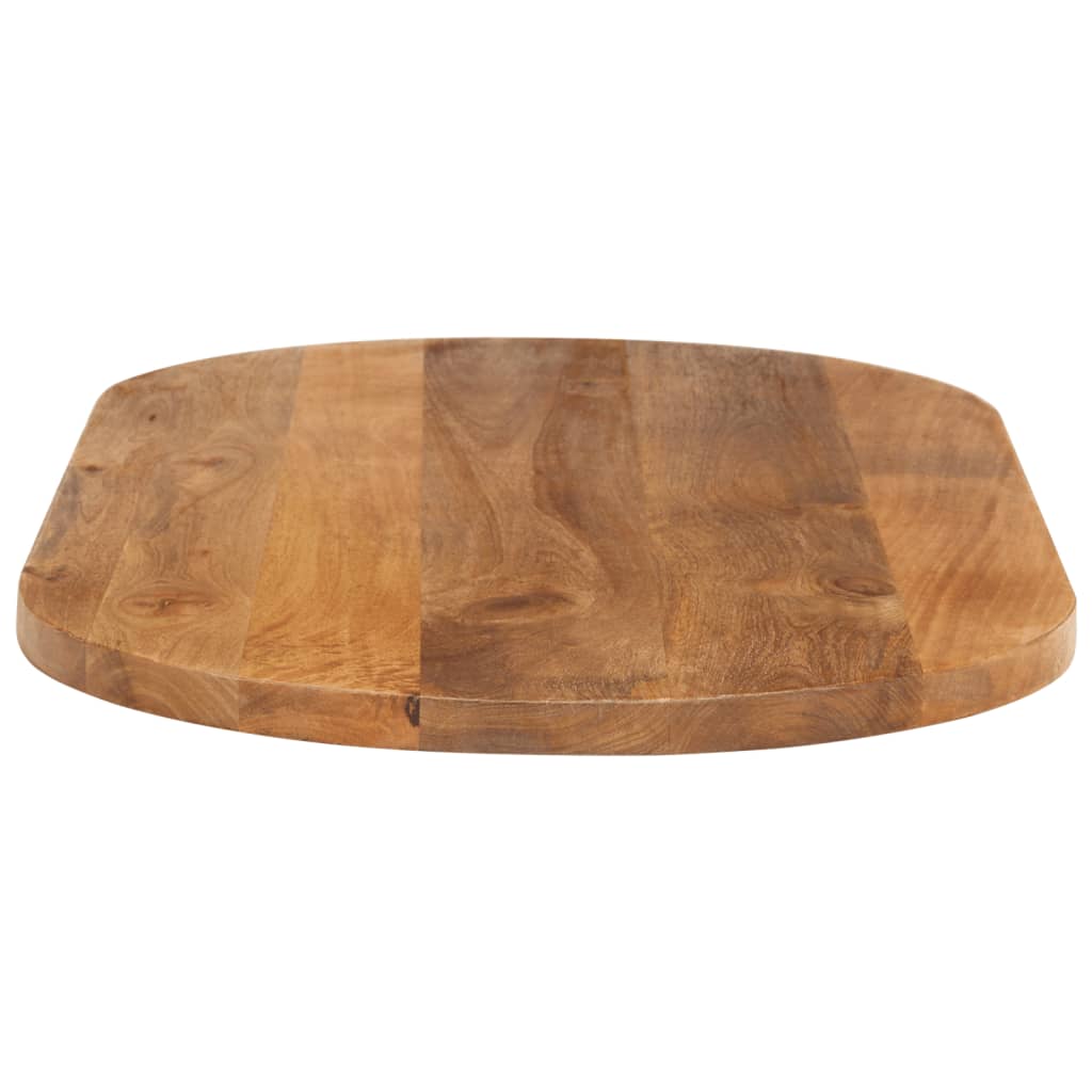 vidaXL Table Top 110x50x2.5 cm Oval Solid Wood Mango