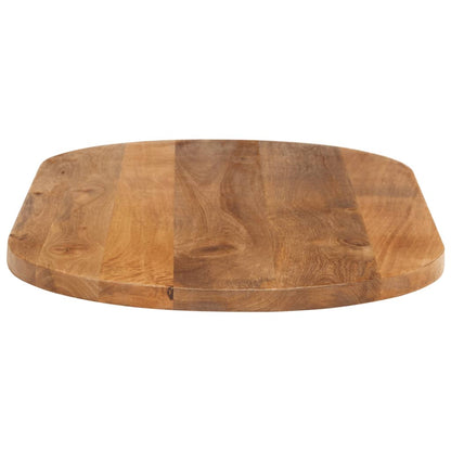 vidaXL Table Top 110x50x2.5 cm Oval Solid Wood Mango