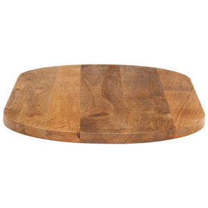 vidaXL Table Top 110x50x3.8 cm Oval Solid Wood Mango