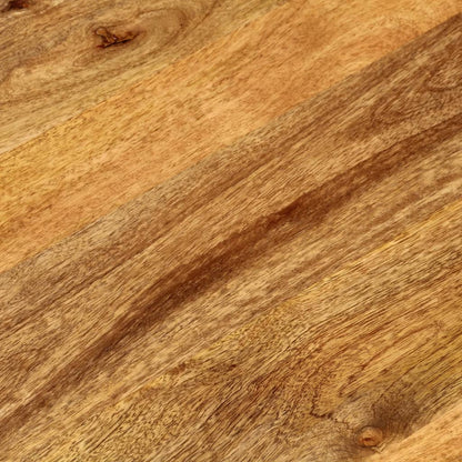 vidaXL Table Top 110x50x3.8 cm Oval Solid Wood Mango