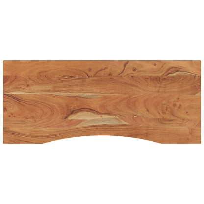 vidaXL Desk Top 120x50x2.5 cm Rectangular Solid Wood Acacia