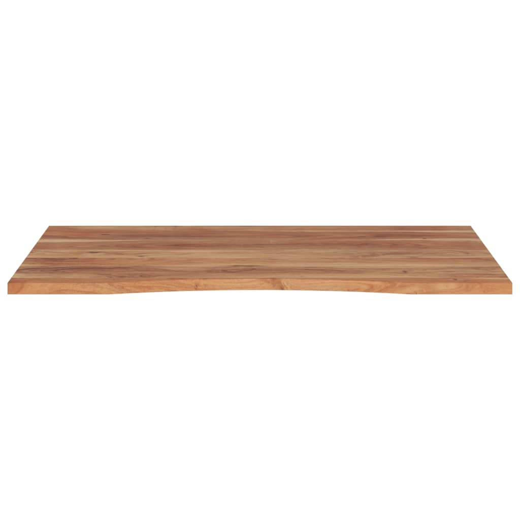 vidaXL Desk Top 110x80x2.5 cm Rectangular Solid Wood Acacia