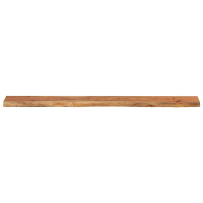 vidaXL Wall Shelf 160x20x2.5 cm Rectangular Solid Wood Acacia Live Edge